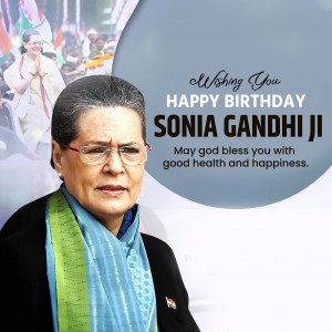 Sonia Gandhi Ji B'Day