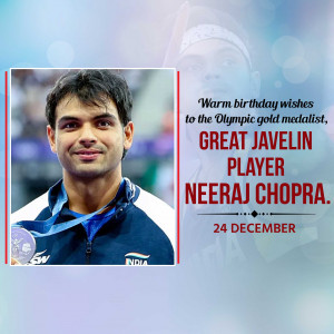 Happy Birthday Neeraj Chopra