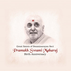 Pramukh Swami Maharaj Ji B.A