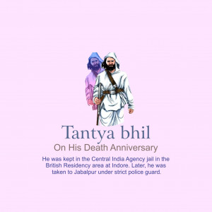 Tantia Bhil D.A