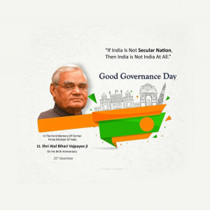 Atal Bihari Vajpayee B.A / Good Governance Day