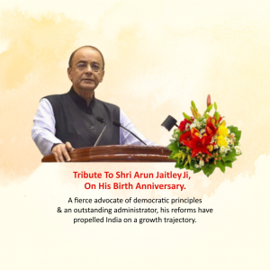 Arun Jaitley Ji B.A
