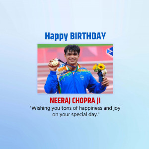 Happy Birthday Neeraj Chopra