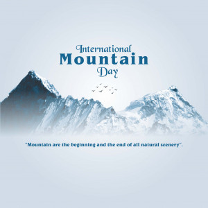 International mountain day