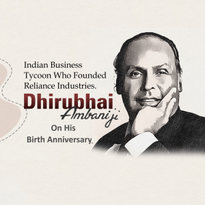Dhiruibhai Ambani Ji B.A