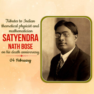 Satyendra Nath Bose Ji D.A