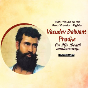 Vasudev Balwant Phadke Ji D.A