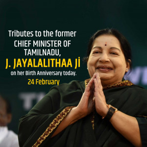 J. Jayalalithaa Ji B.A