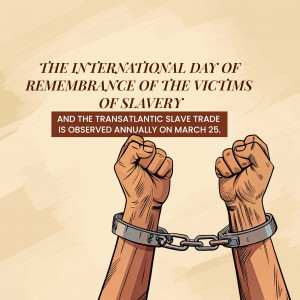 Int. Day for Slavery Victims & Slave Trade