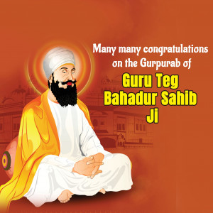 Guru Tegh Bahadur Ji (Guru Purab)
