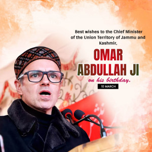Omar Abdullah Ji B'Day