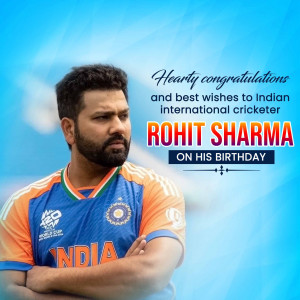 Rohit Sharma Ji B'Day