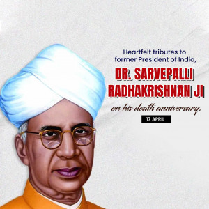 Sarvepalli Radhakrishnan Ji D.A