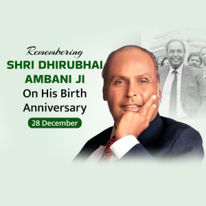 Dhiruibhai Ambani Ji B.A