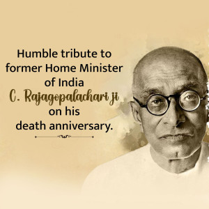 C. Rajagopalachari Ji D.A
