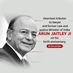 Arun Jaitley Ji B.A