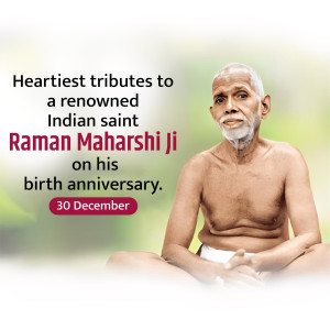 Ramana Maharshi Ji B.A