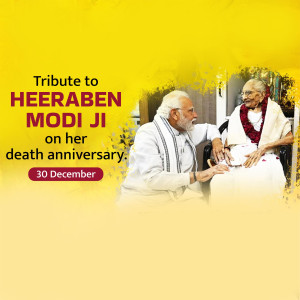 Heeraben Modi Ji D.A