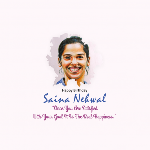 Saina Nehwal Birthday