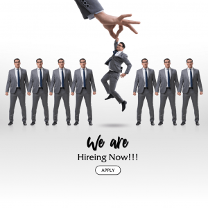 We Are Hiring